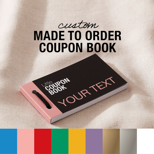 Fully Customisable Coupon Book