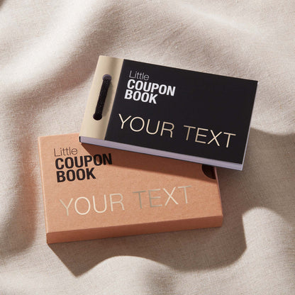 Fully Customisable Coupon Book | Personalised Gift for Couples