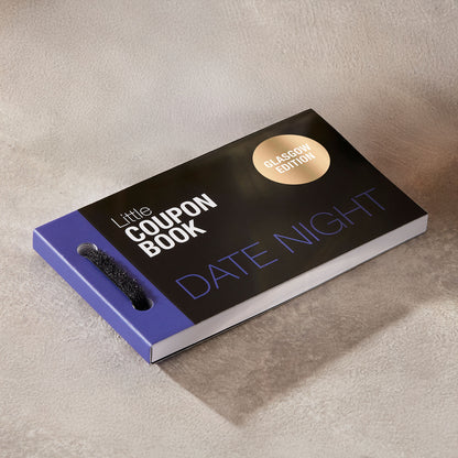 Little Coupon Book of Date Night: Glasgow Edition | Couples Gift