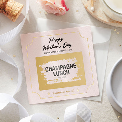 Personalised Scratch Off Mother’s Day Surprise Card