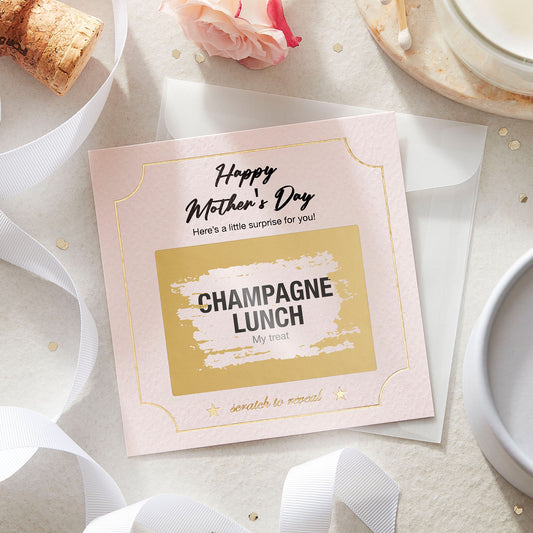 Personalised Scratch Off Mother’s Day Surprise Card