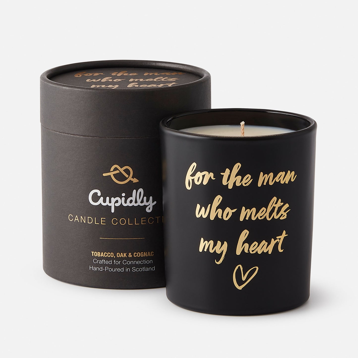 “For The Man Who Melts My Heart" Scented Candle
