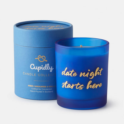 “Date Night Starts Here” Scented Candle