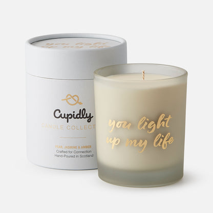 “You light up my life” Scented Candle