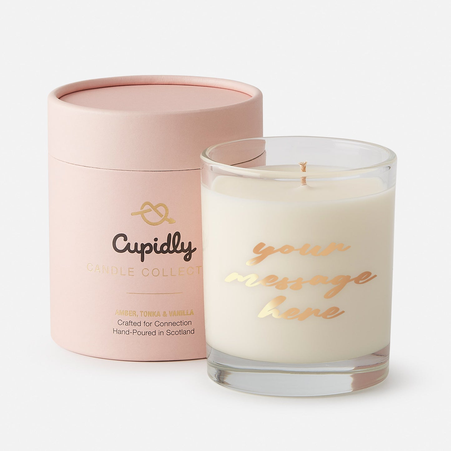 Personalised Scented Candle (For Love & Hugs)