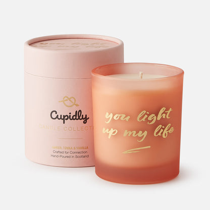 "You light up my life" Scented Candle