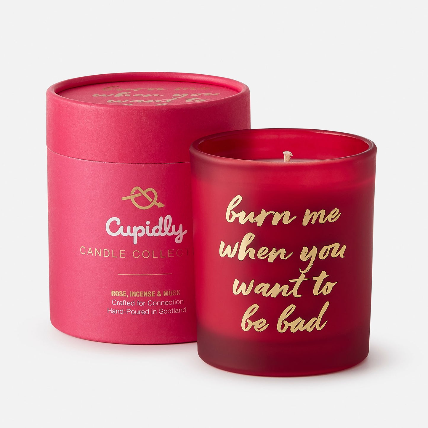“Burn Me When You Want To Be Bad” Scented Candle