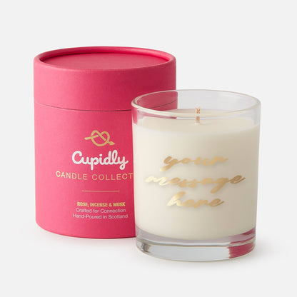 Personalised Scented Candle (Valentines)