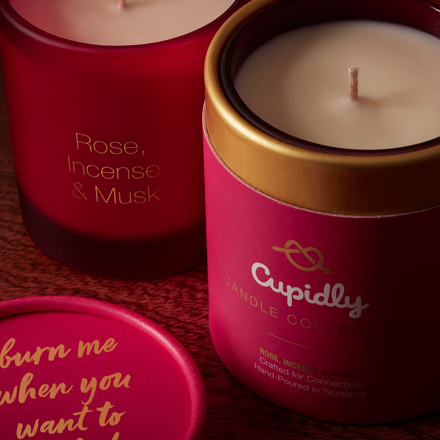 “Burn Me When You Want To Be Bad” Scented Candle