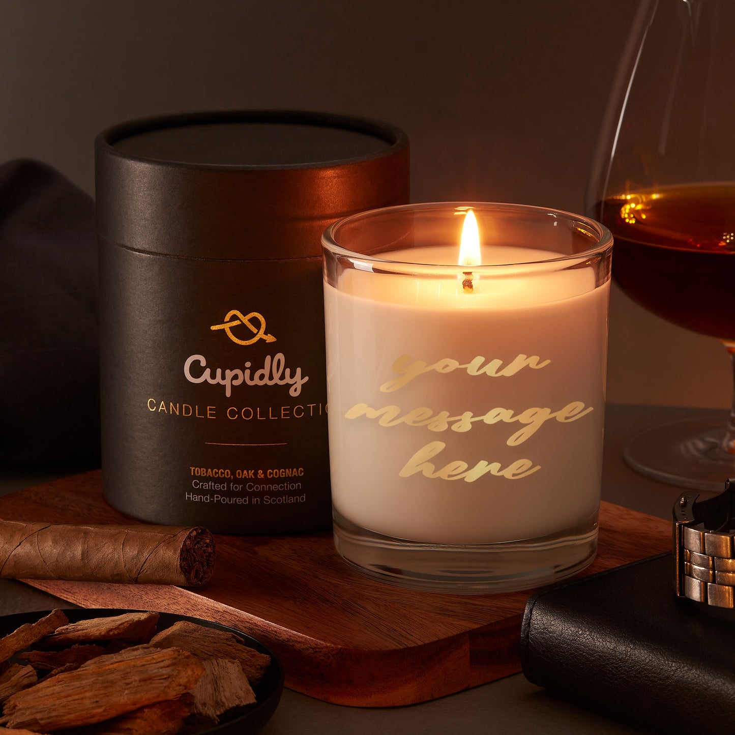 Personalised Scented Candle (For Him)