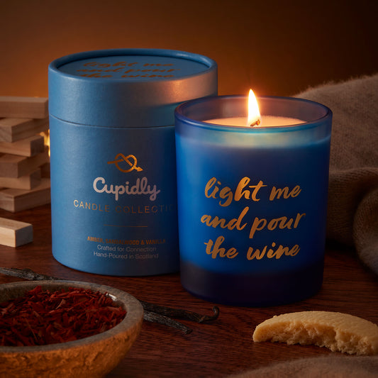 “Light Me and Pour the Wine” Scented Candle