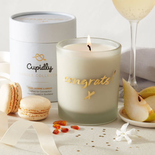 “Congrats x” Scented Candle