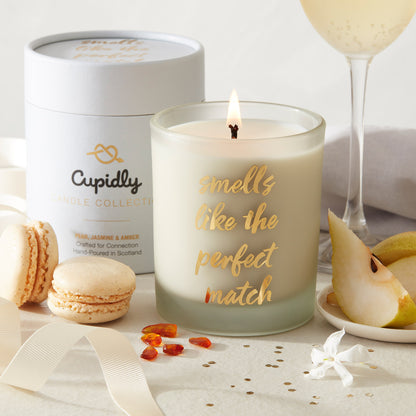 “Smells Like the Perfect Match” Scented Candle
