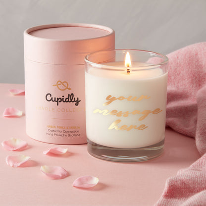 Personalised Scented Candle (For Love & Hugs)