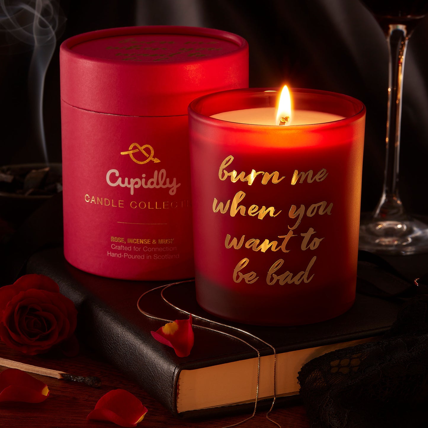“Burn Me When You Want To Be Bad” Scented Candle