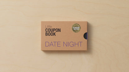 Little Coupon Book of Date Night: Glasgow Edition | Couples Gift