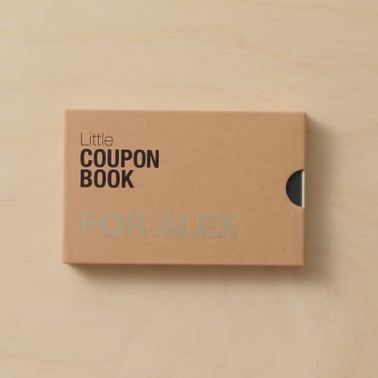 Fully Customisable Coupon Book | Personalised Gift for Couples